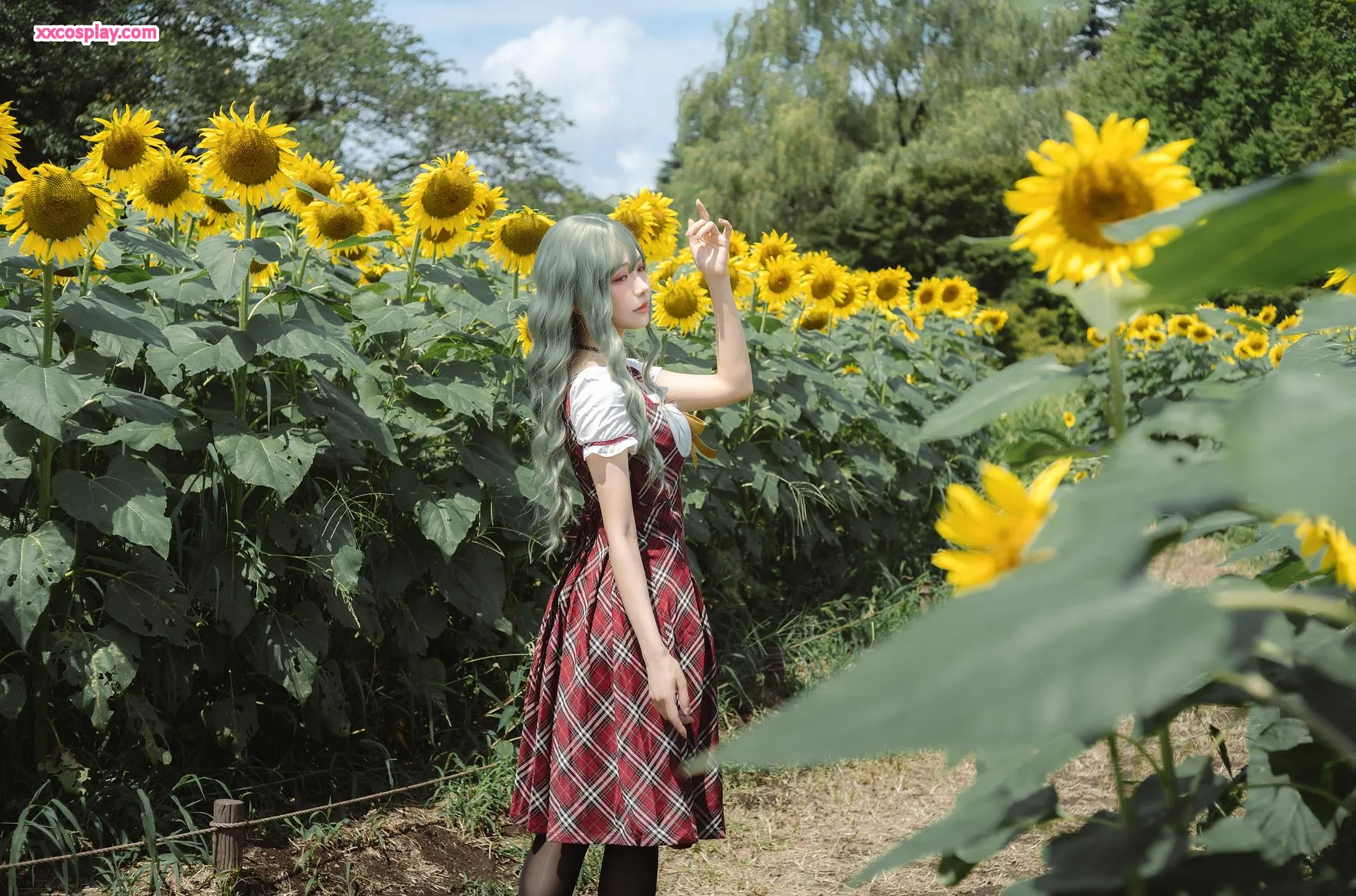 ElyEE子 as Kazami Yuuka in Sunflower Sea
